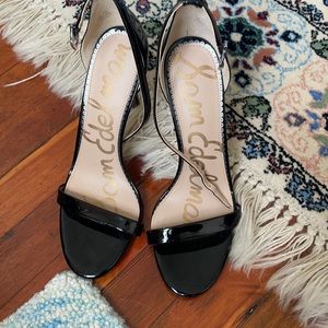 Never worn strappy Sam Edelman heels